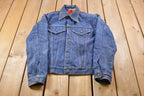 Vintage 1970s JC Penny Indigo Button Up Jean Jacket