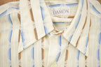 Vintage 1980s Damon Silcron Abstract Button Up Shirt