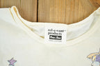 Vintage 1990s Slumber Party Oversized AOP Souvenir Single Stitch Graphic Print T-Shirt Made In