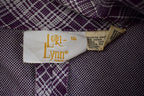 Vintage 1970s Lori-Lynn Patterned Butterly Collared Made In USA Button Up Shirt