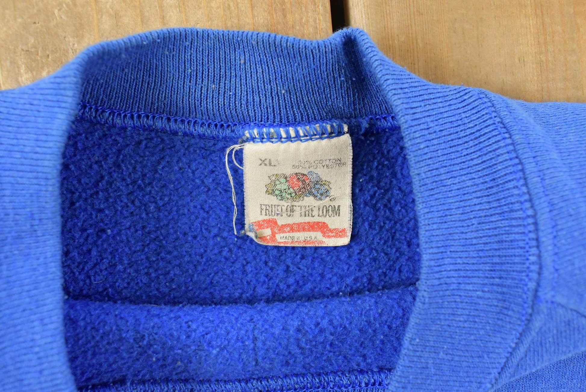 Vintage 1988 Buffalo Bills NFL Crewneck Sweatshirt Men's Large / AFC Champs / Made In USA / Vintage Football / 80s Sportswear / Bills Mafia