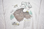 Vintage 1990s North American Bald Eagle Crewneck