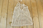 Vintage 1990s Mesh Beach Souvenir Caribbean tank Top