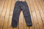 Vintage 1990s Levi's 550 Red Tab Black Jeans Size 28 x 30
