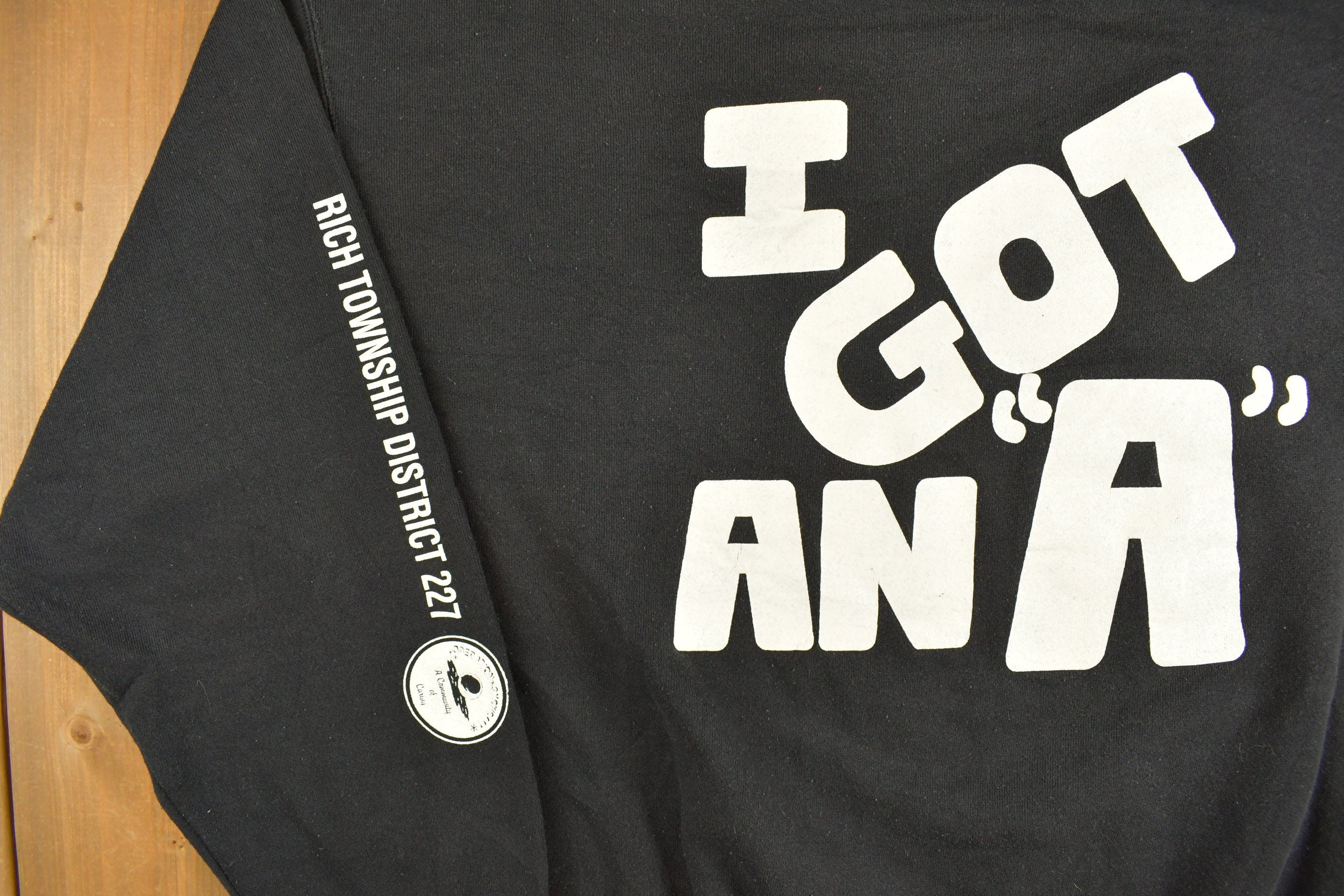 Vintage 1995 I Got An A Novelty Collegiate Crewneck