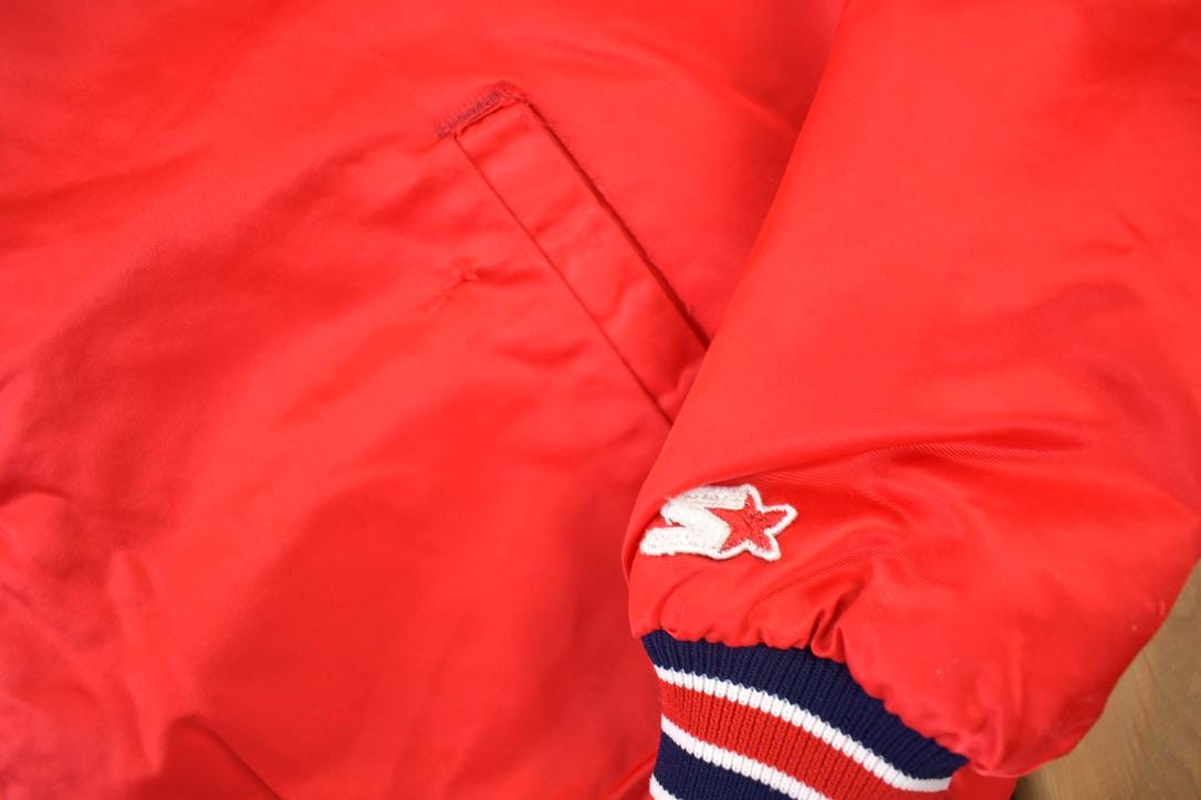 Vintage 1980s St. Louis Cardinals MLB Satin Starter Bomber Jacket