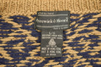 Vintage 1990s Preswick & Moore Knitted V Neck Sweater