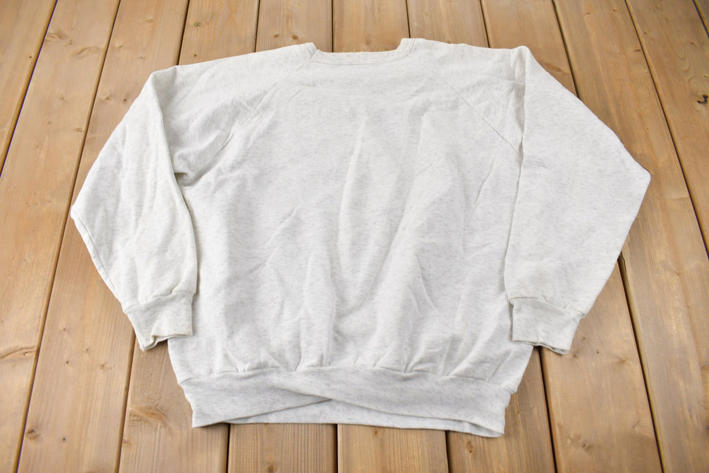 Vintage 1994 Casino Night "Heres The Deal" Graphic Crewneck Sweatshirt Made In USA