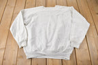 Vintage 1994 Casino Night "Heres The Deal" Graphic Crewneck Sweatshirt Made In USA