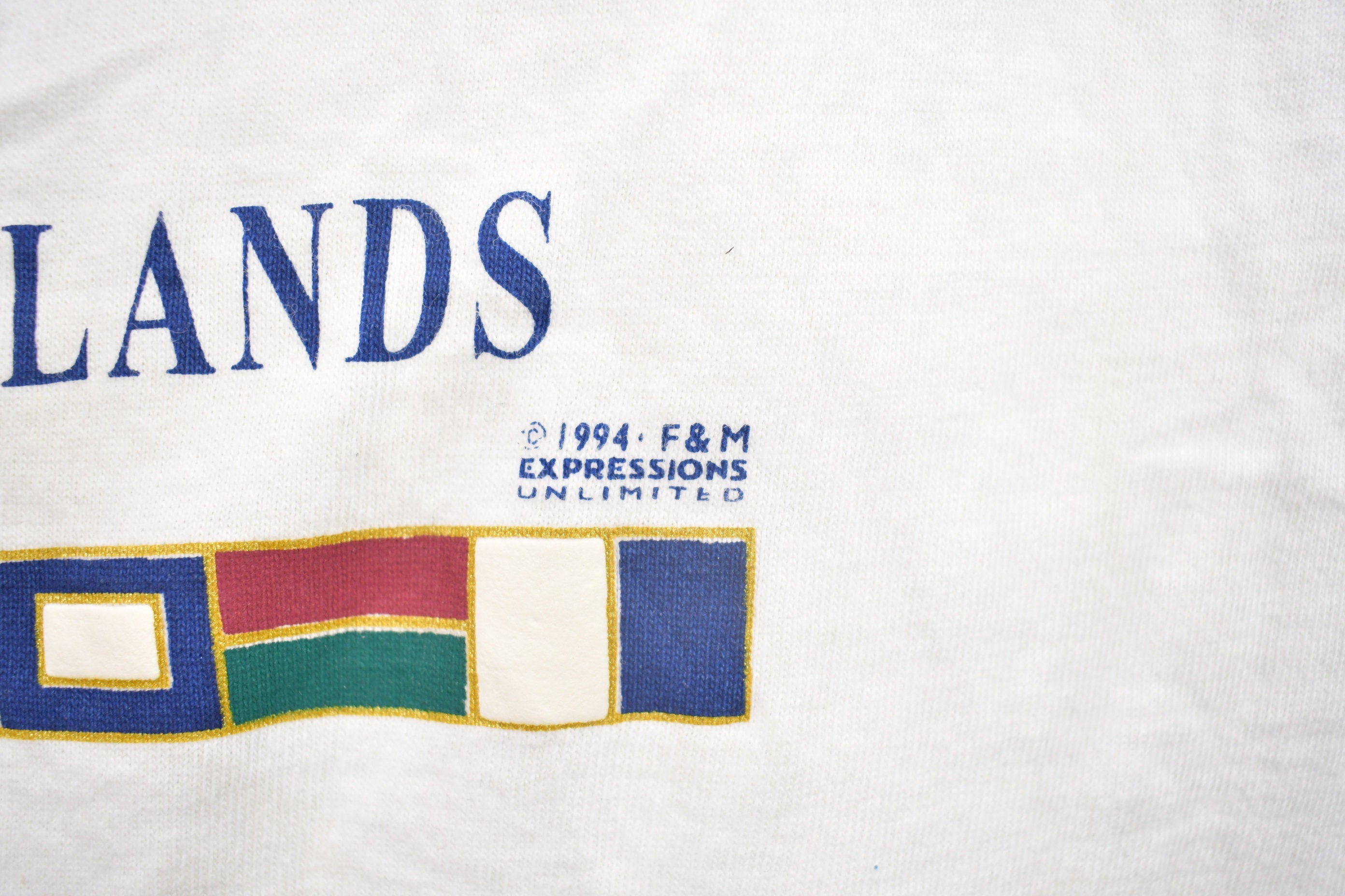 Vintage 1990s St. Thomas U.S. Virgin Islands Souvenir T Shirt
