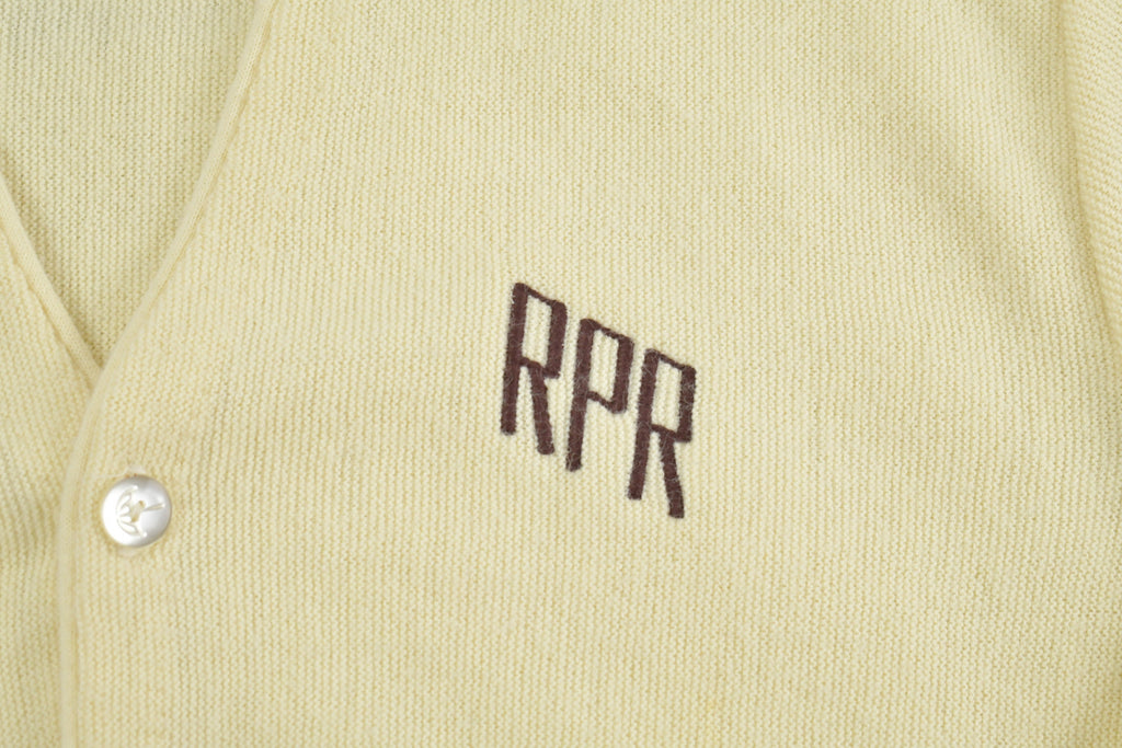 Vintage 1980s Arnold Palmer Robert Bruce Knit Cardigan Sweater