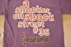 Vintage 1990s Goosebumps #35 A Shocker On Shock Street Single Stitch Graphic T-Shirt Made In USA