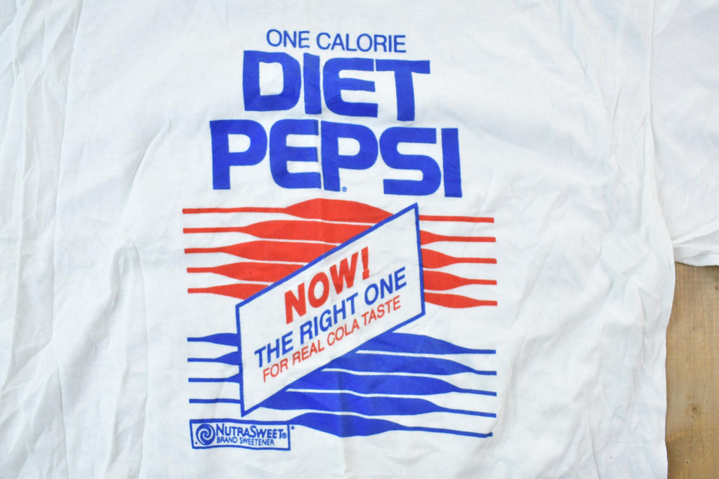 Vintage 1990s Diet Pepsi Graphic T-Shirt