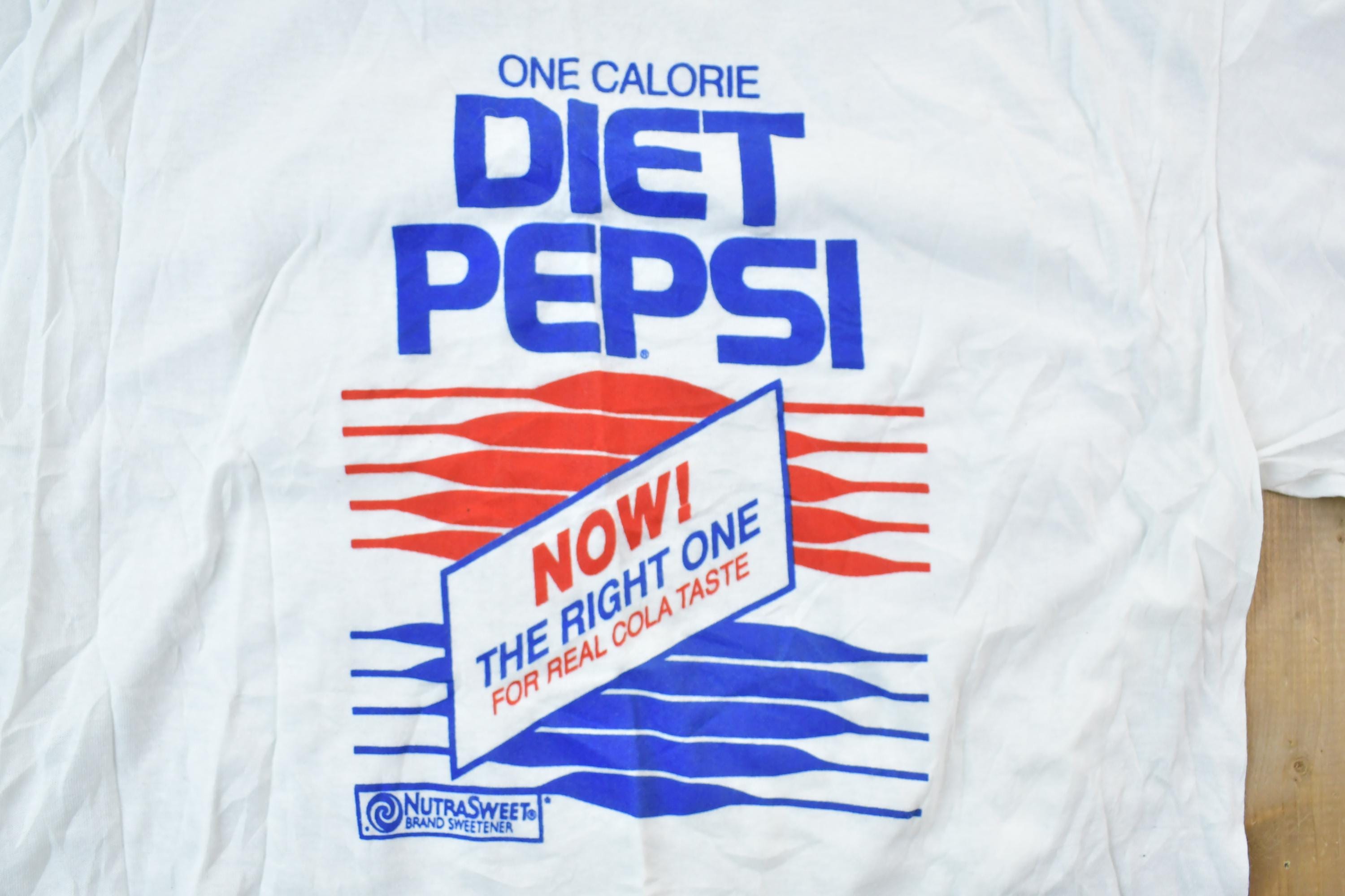 Vintage 1990s Diet Pepsi Graphic T-Shirt