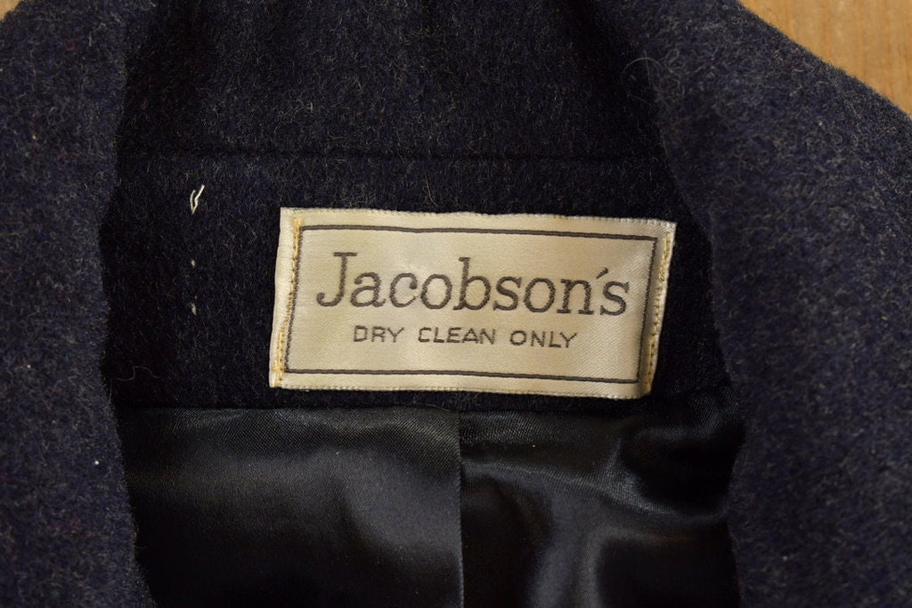 Vintage 1990's Jacobson's Wool Trench Coat