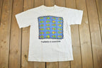 Vintage 1990s Turks Ans Caicos Souvenir T-Shirt  Vintage Streetwear  Vacation Tee  Travel T Shirt
