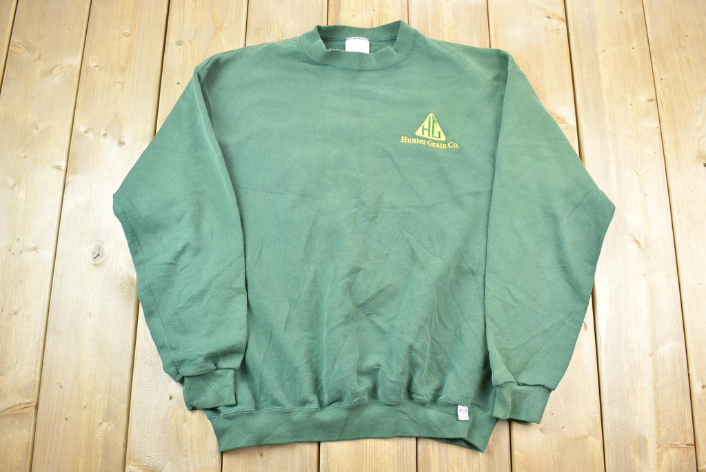 Vintage 1990s Hunter Grain Co Discus Athletic Crewneck Sweatshirt