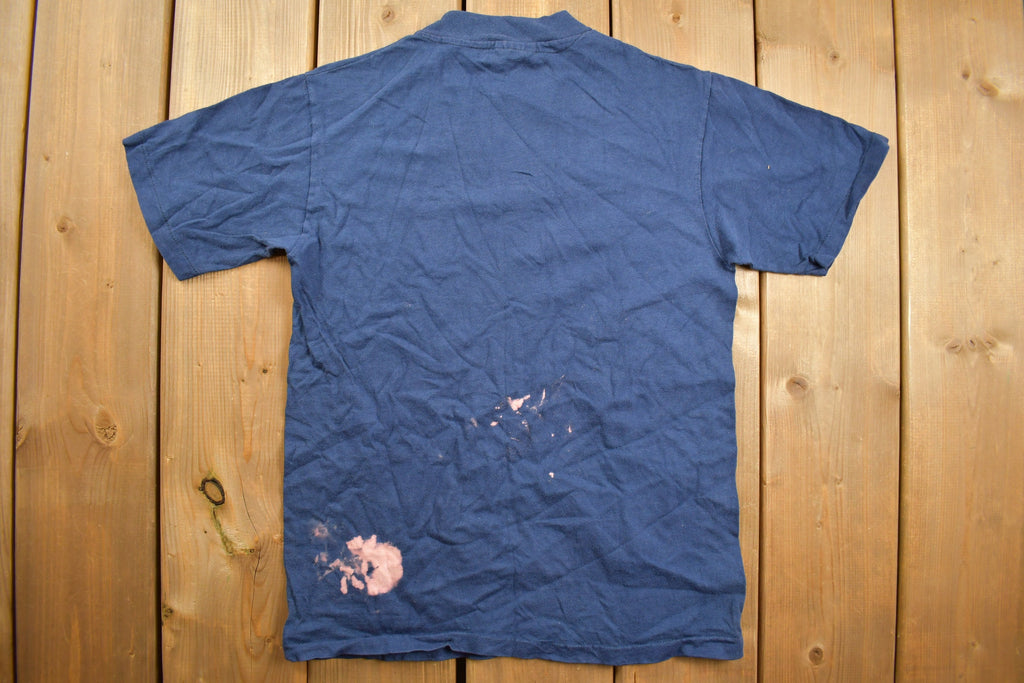 Vintage 1981 Pilot Uniform Graphic T Shirt Single Stitch
