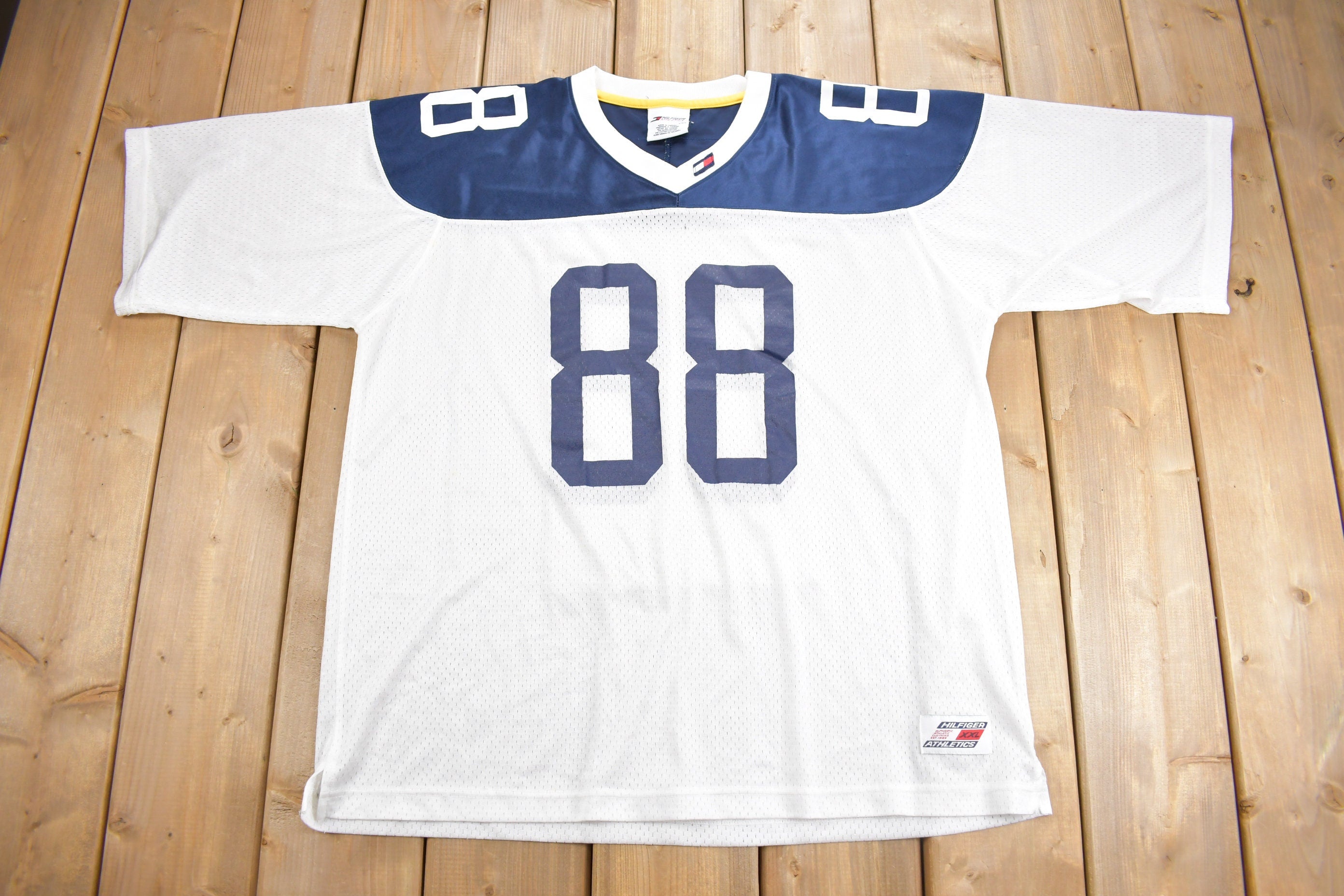 Vintage 1990s Hilfiger Athletics Football Jersey