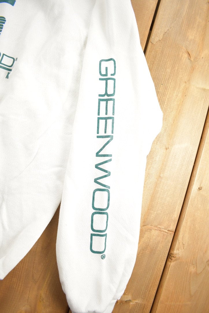 Vintage 1990s Greenwood Raceway Park Graphic Crewneck Sweatshirt