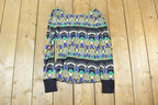 Women Vintage Vigoss Y2K Abstract Print T-Shirt