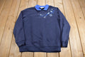Vintage 1990s Northern Reflection Cute Bird Theme Collared Sweater