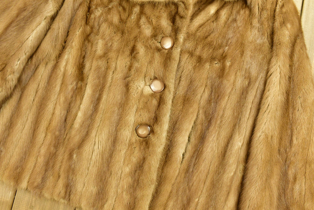 Vintage Flemington Blonde Mink Furs Fur Coat