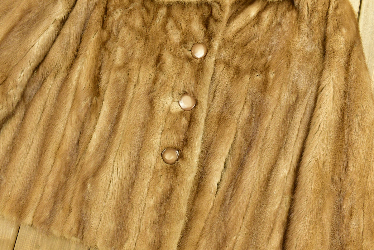 Vintage Flemington Blonde Mink Furs Fur Coat