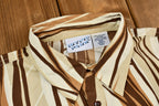 Vintage 1980s Pullover Abstract Graphic Collared Shirt