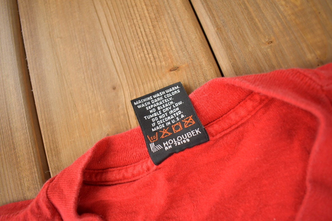 Vintage 1997 Metro Harley Davidson Cedar Rapids Iowa Single Stitch Graphic T-Shirt Made In USA