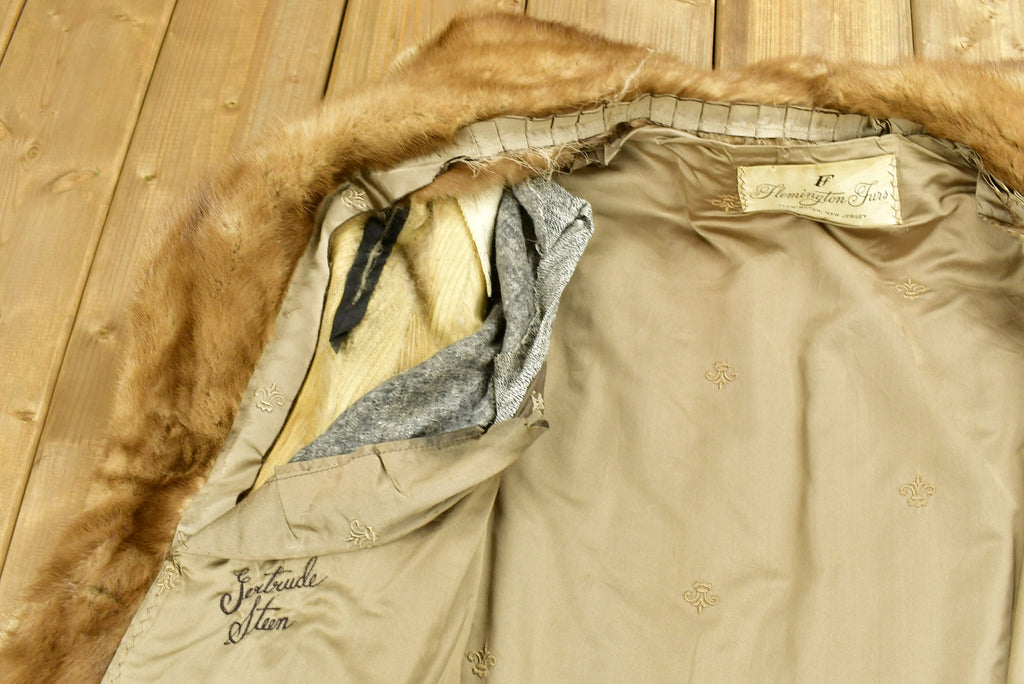 Vintage Flemington Blonde Mink Furs Fur Coat
