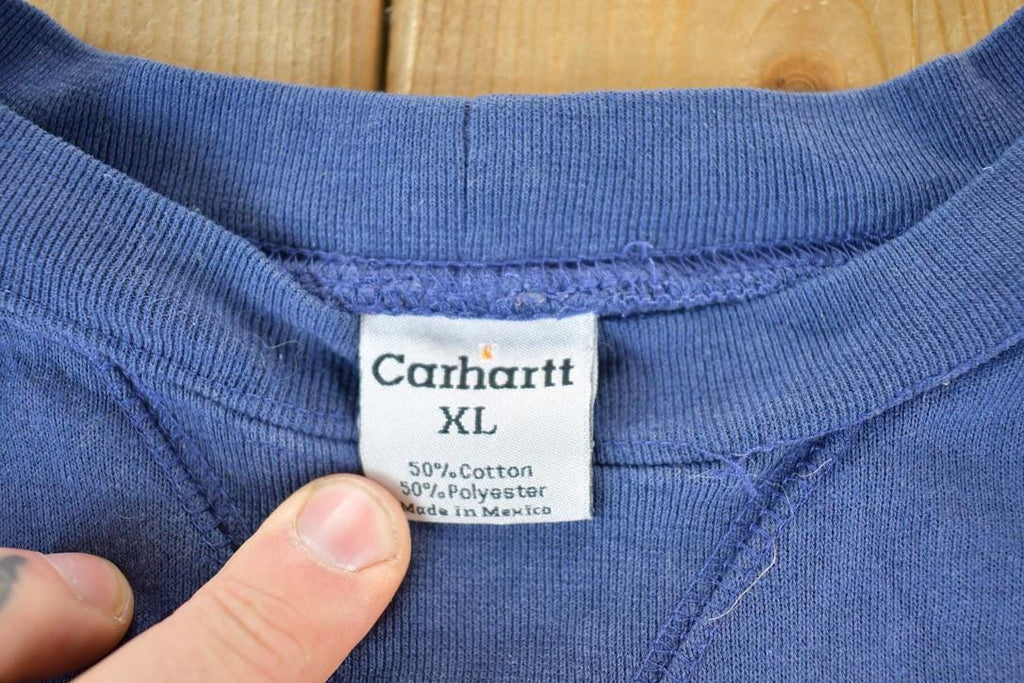 Vintage Y2K Distressed Carhartt Crewneck Sweatshirt