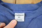 Vintage Y2K Distressed Carhartt Crewneck Sweatshirt