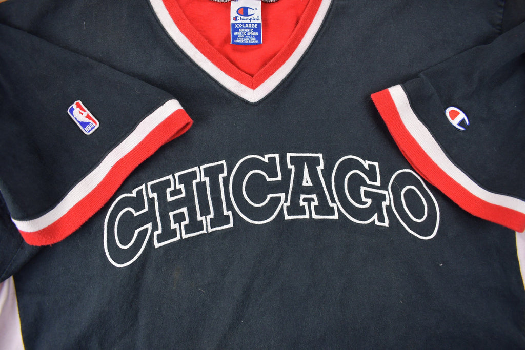 Vintage 1990s Chicago Bulls NBA Champion Shooting Shirt NBA Sportswear