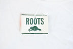 Vintage 1990s Deadstock Roots Athletics Graphic Logo T-Shirt