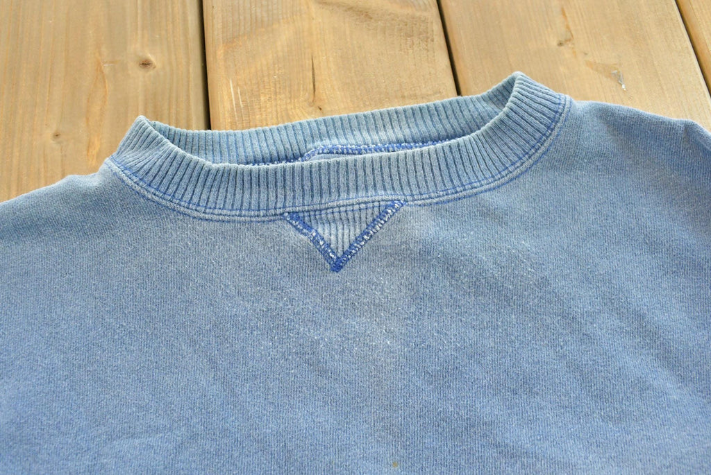Vintage 1990s Champion Sun Faded Logo Crewneck Sweatshirt Men's XL /