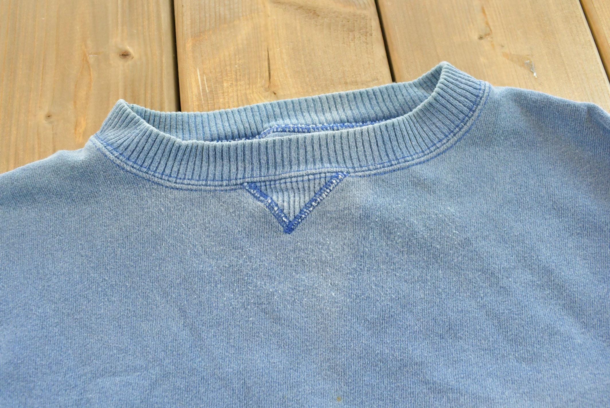 Vintage 1990s Champion Sun Faded Logo Crewneck Sweatshirt Men's XL /