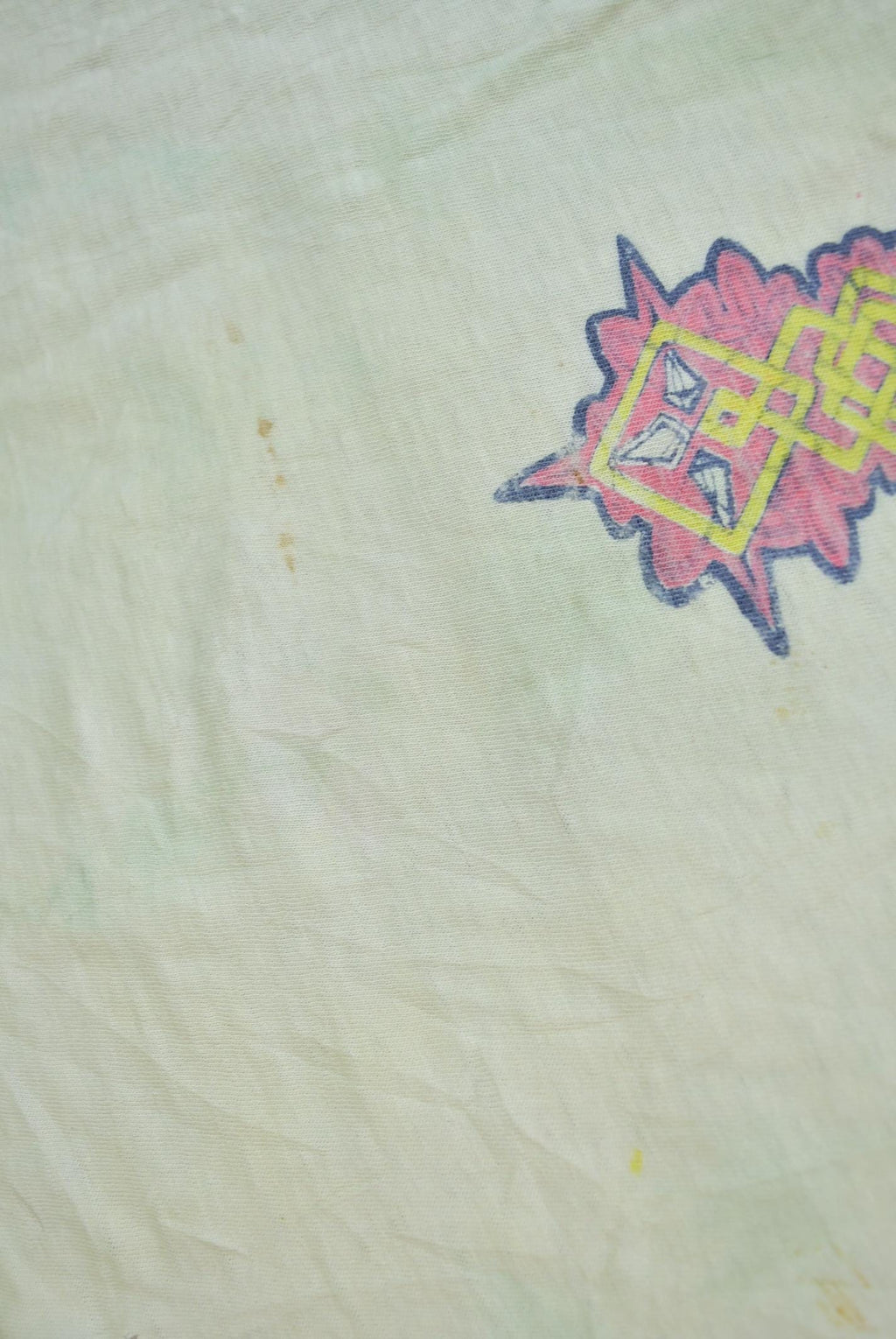 Vintage 1990s Distressed Psychedelic Single Stitch Graphic Band Tee T-Shirt