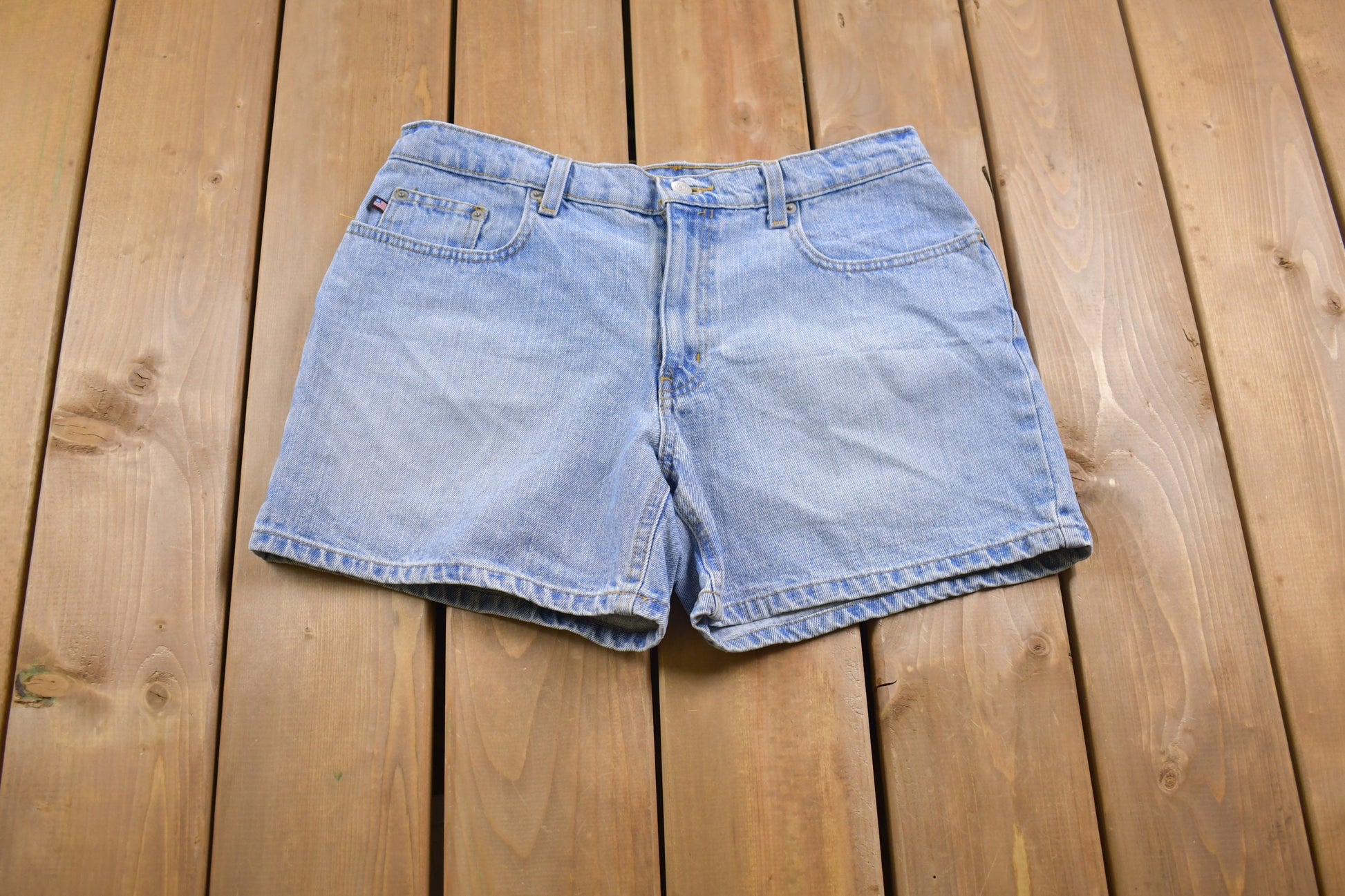 Vintage 1990s Polo Ralph Lauren Jean Short Shorts 32 x 5