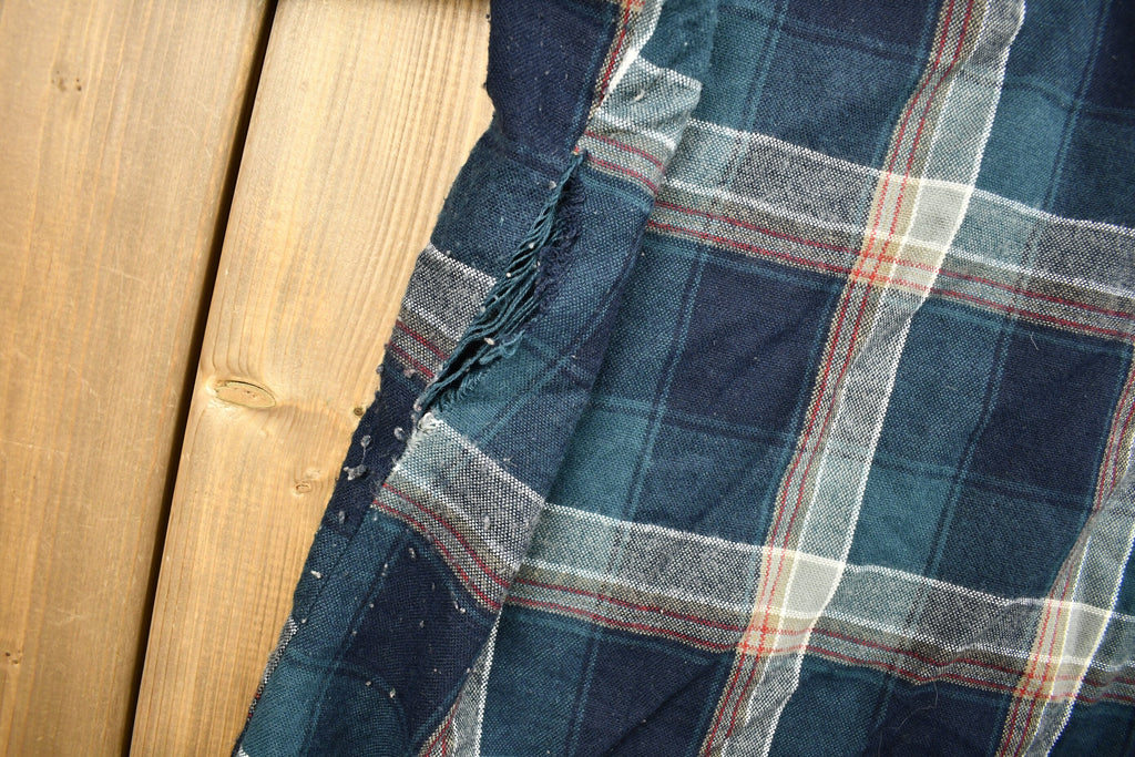 Vintage 1990s Bay Waters Plaid Button Up Shirt