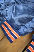 Vintage 1980s Chicago Bears NFL Swingster Satin Bomber Jacket