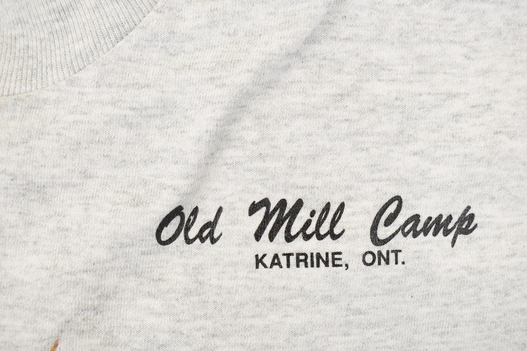 Vintage 1990s Old Mill Camp Cute Stuffed Bunnies Souvenir Travel T-Shirt Women's XL