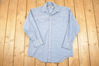 Vintage 1980s Big Mac Button Up Western Shirt Men's L