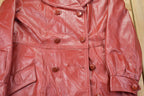Vintage 1960s Leather Full Length Jacket