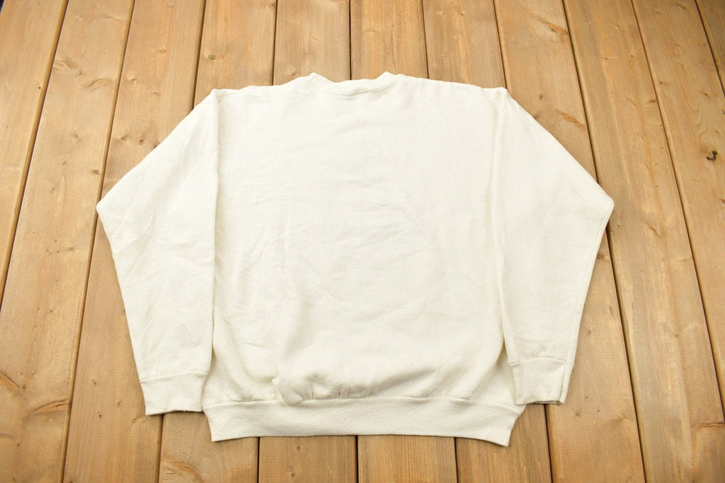 Vintage 1990s Cute Grandmas Are Special White Crewneck Sweater