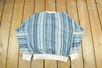 Vintage 1990s American Priority 3D Knit Sweater Mens Large