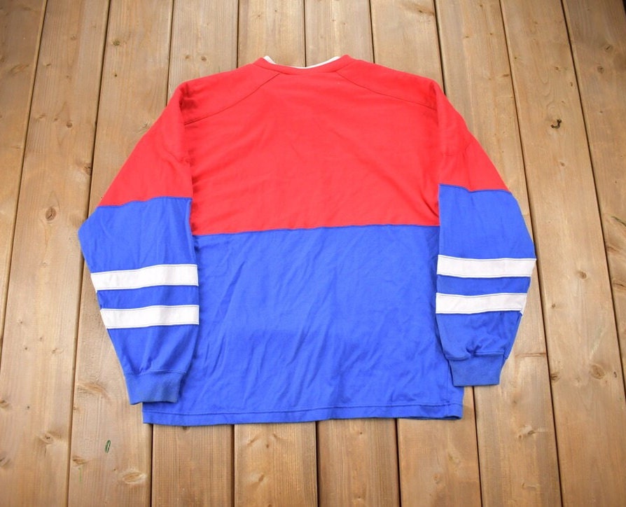 Vintage 1990s Honors Sport Blank Quarter Button Up Shirt