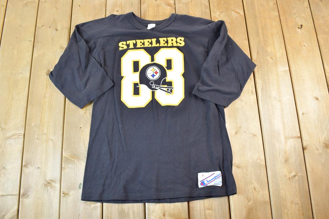 Vintage 1980s Champion Pittsburgh Steelers NFL Crewneck Sweatshirt