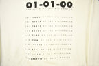 Vintage 2000 The Look Of The Millennium Crewneck Sweatshirt