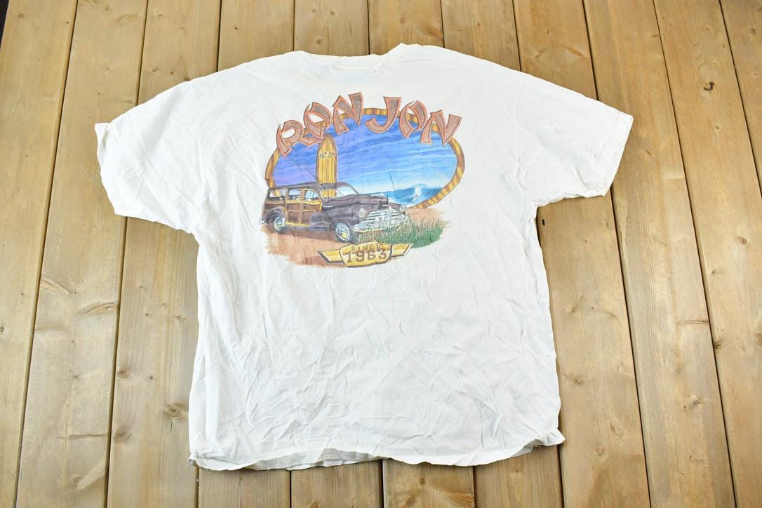 Vintage 1990s Ron Jon Surf Shop Single Stitch T-Shirt